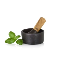 AdhocMörser Camo.10 Gusseisen/Akazie Ø10cm