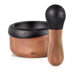 AdhocMörser Crush 2-tlg. Akazie