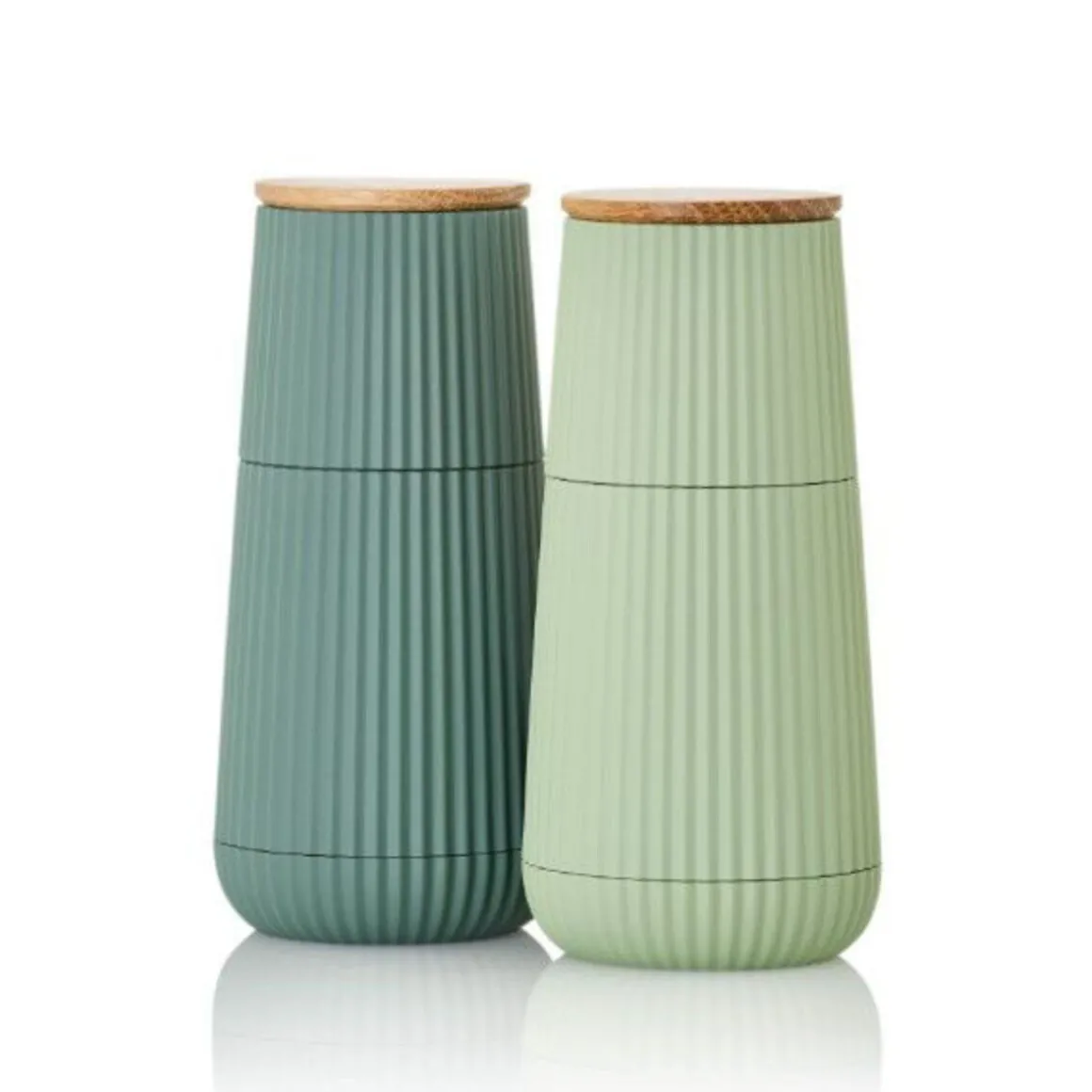 AdhocPfeffer- und Salzmühle 2-tlg. Scape dark green/light green