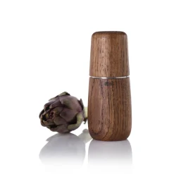 AdhocSalz-/Pfeffermühle Yono Eiche dunkel/Edelstahl 15cm