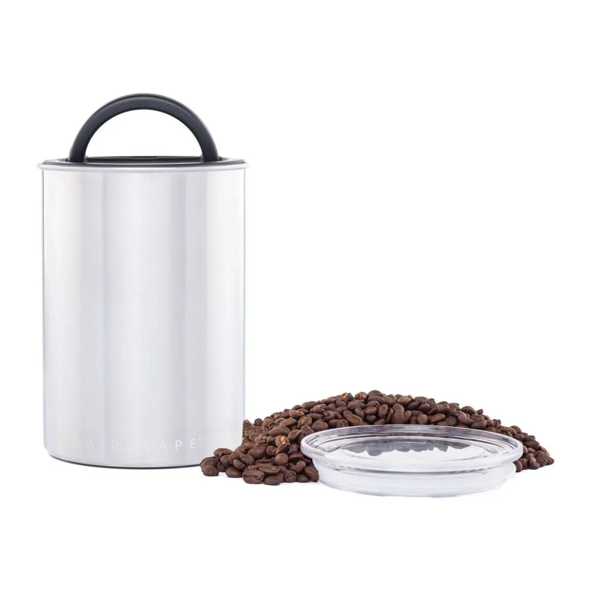 AirscapeKaffeedose 500 g 18 cm silber