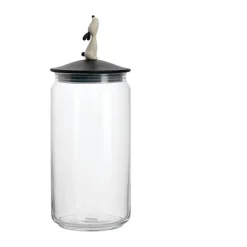 AlessiBehälter schwarz Lula