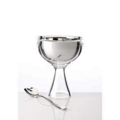 AlessiEisbecher mit Löffel weiss Big Love