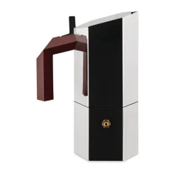 AlessiEspressokocher 3 Tassen Menhir edelstahl