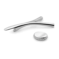 AlessiFlaschenöffner Virgula Divina Edelstahl glänzend