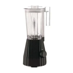 AlessiMixer 1,5 l Plissé schwarz