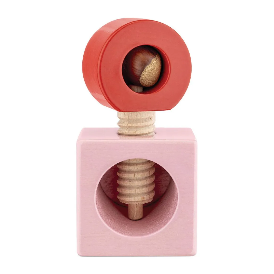 AlessiNussknacker 11 cm rosa/rot