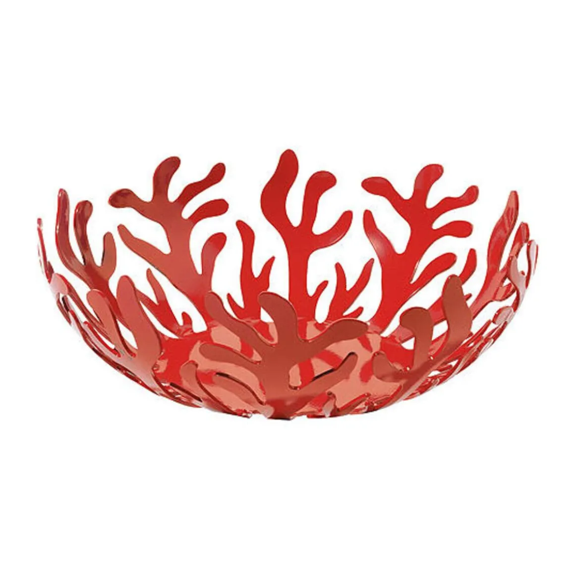AlessiObstschale 29 cm Mediterraneo rot
