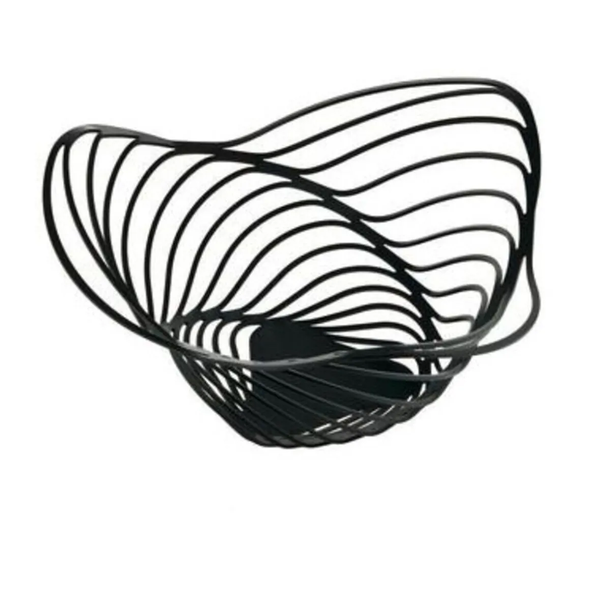 AlessiObstschale Ø 26cm schwarz Trinity