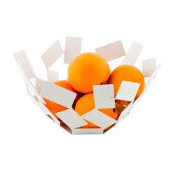 AlessiObstschale 27,3 x 27,3cm weiss La Stanza dello Scirocco