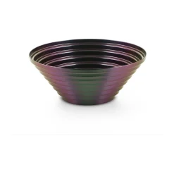 AlessiSchale Maya D:25cm H:10cm purplegreen schillernd