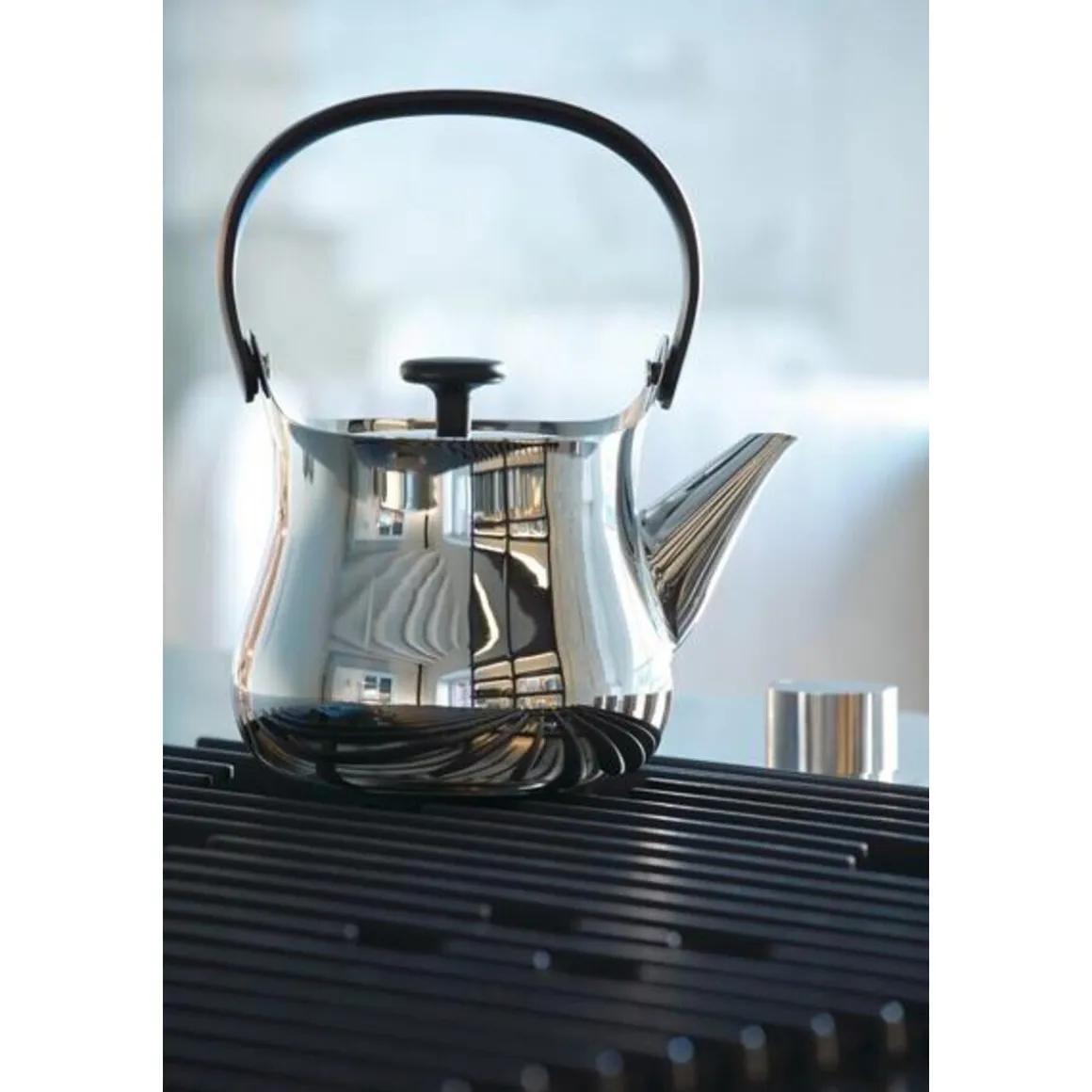 AlessiWasserkessel Cha 0,9 l edelstahl