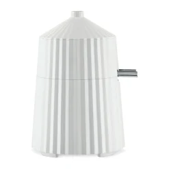 AlessiZitruspresse 28 cm Plissé weiß