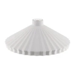 AlessiZitruspresse 28 cm Plissé weiß