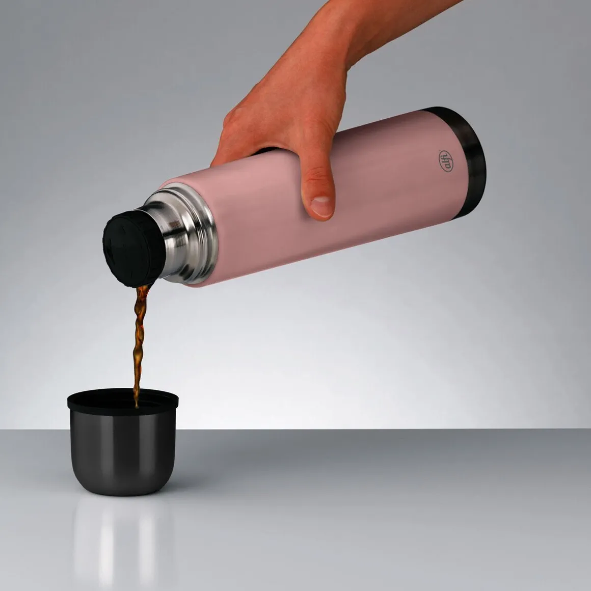 AlfiIsolierflasche 0,75 l Isotherm Eco pastel rose mat