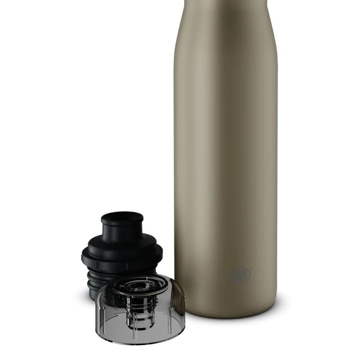 AlfiIsolier-Trinkflasche 0,5 l Iso Bottle Linen Beige Mat