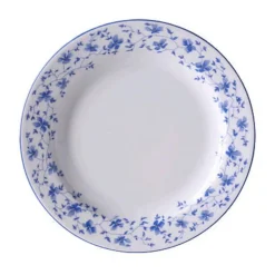 ArzbergFrühstücksteller 19cm Fahne Form 1382 Blaublüten