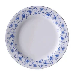 ArzbergFrühstücksteller fl. 22cm Form 1382 Blaublüten