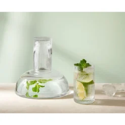 ASAKaraffe mit Trinkglas 1,3 l Juna clear