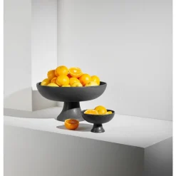 ASASchale auf Fuß 21 cm Grande Nero Black Iron