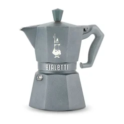 BialettiEspressokocher 3 Tassen Moka Express Exclusive Induction Grey