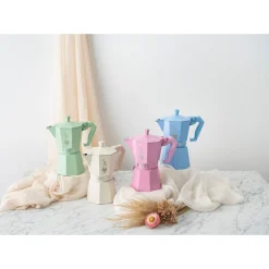 BialettiEspressokocher 3 Tassen Moka Exclusive Cream