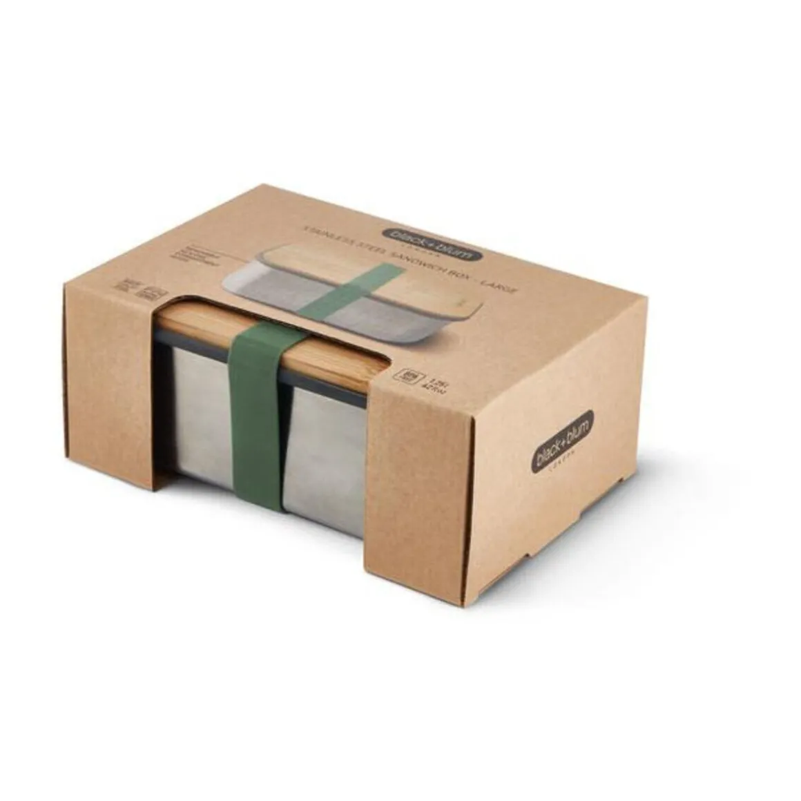 Black+BlumSandwichbox 1,2 l Bambus