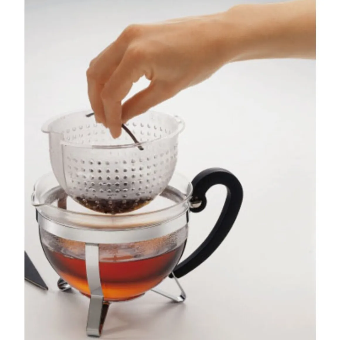 BodumTeekanne 1,3 l Chambord schwarz