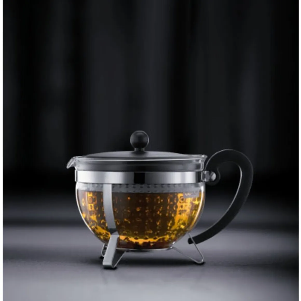 BodumTeekanne 1,3 l Chambord schwarz