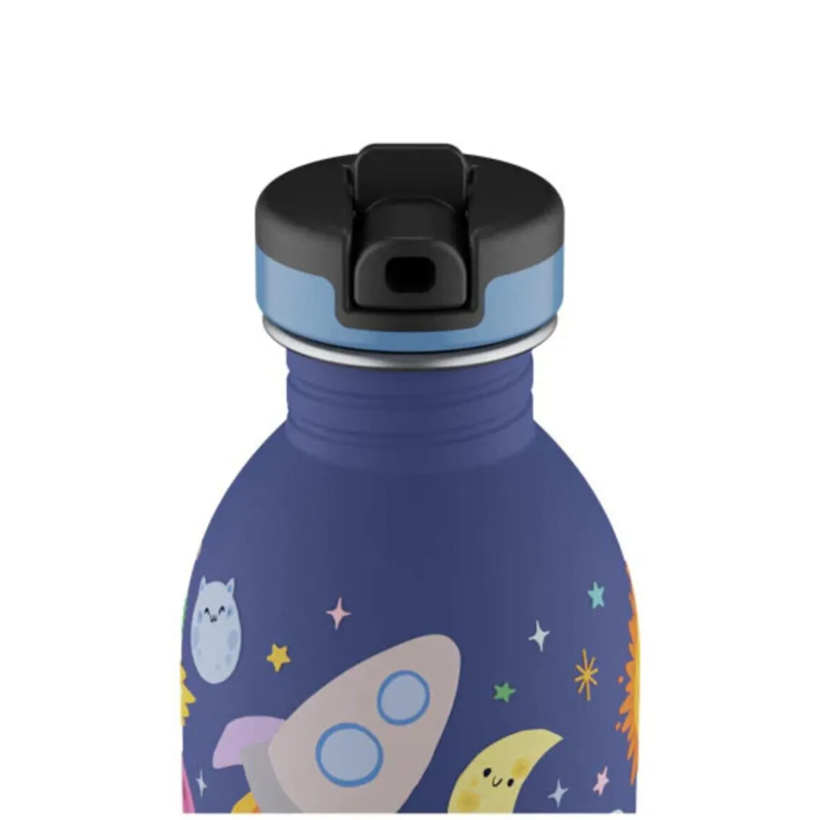 24bottlesTrinkflasche 0,25 l Kids Bottle Space Friends