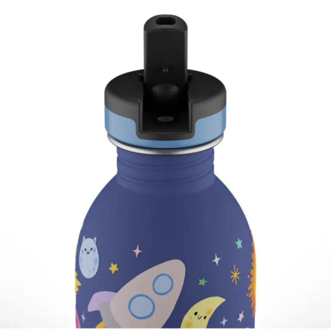 24bottlesTrinkflasche 0,25 l Kids Bottle Space Friends