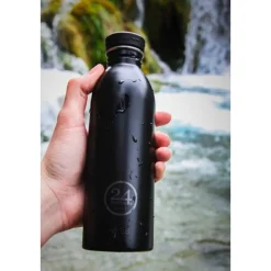 24bottlesTrinkflasche 0,5 l Urban Bottle Tuxedo Black