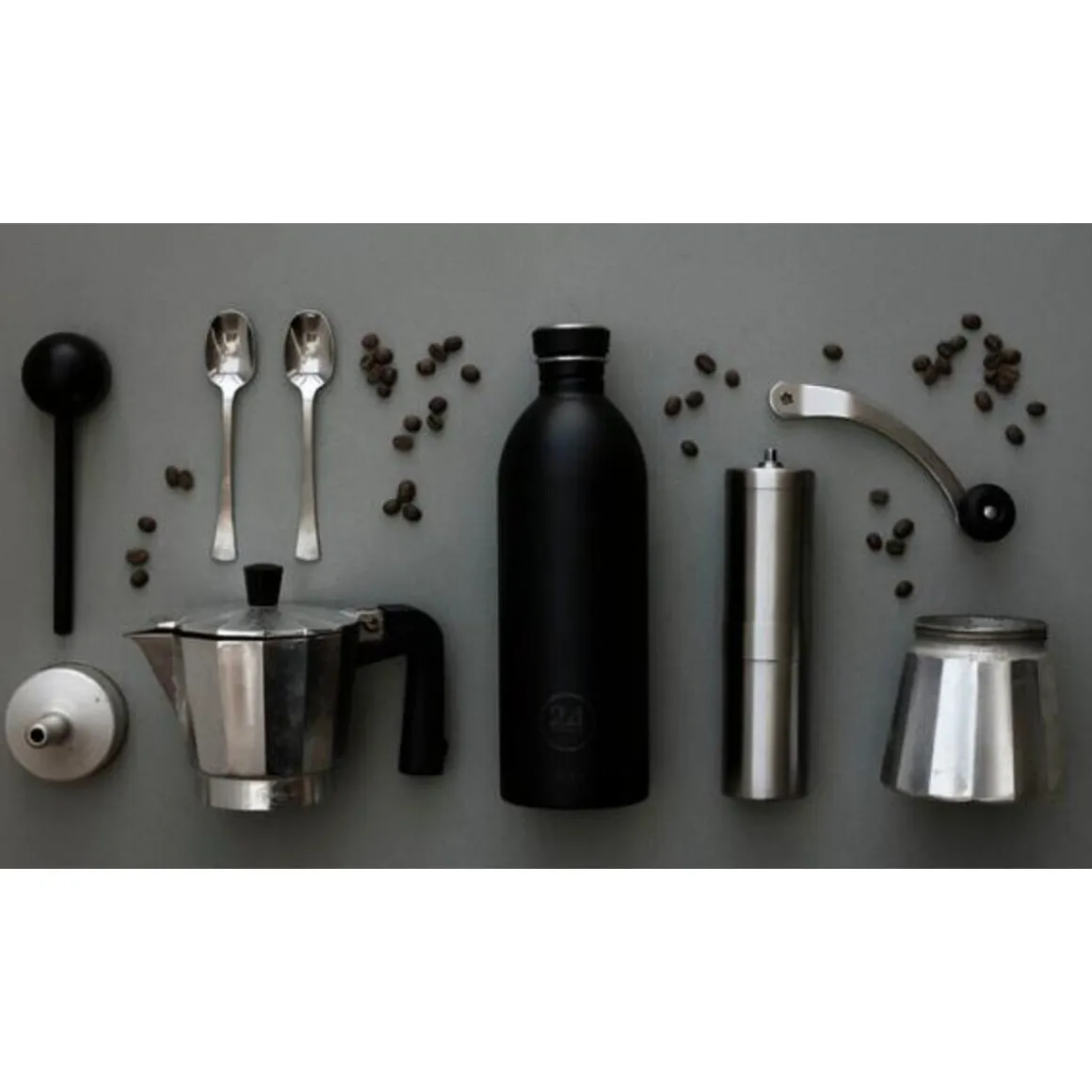 24bottlesTrinkflasche 0,5 l Urban Bottle Tuxedo Black