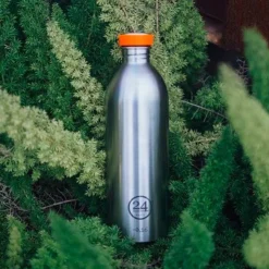 24bottlesTrinkflasche 1,0 l Urban Bottle Brushed Steel