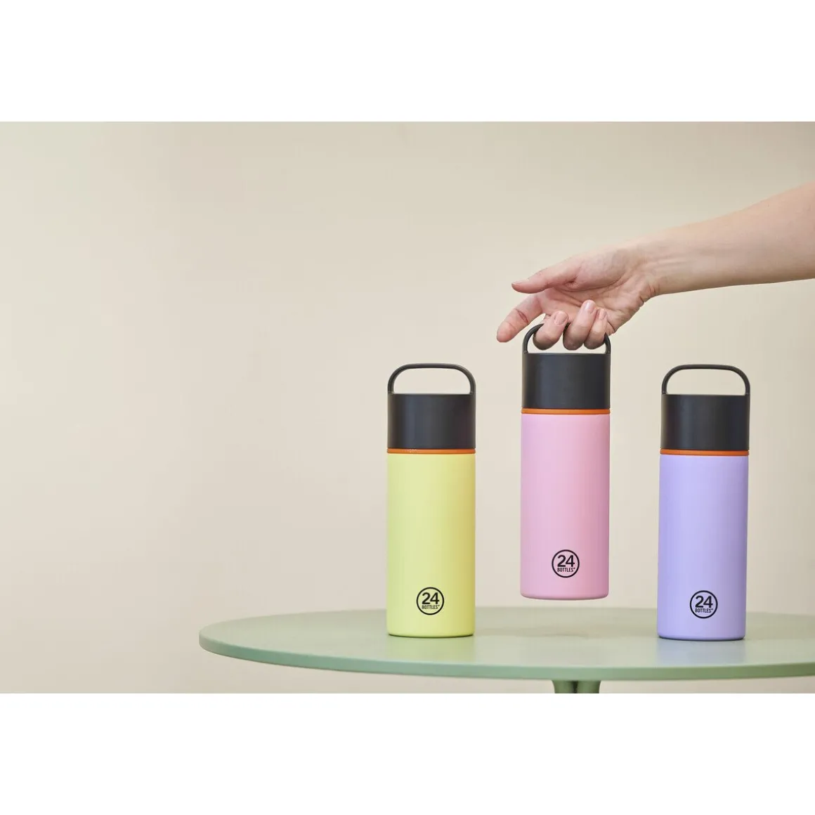 24bottlesTrinkflasche 0,73l Spin Bottle Citrus