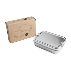 BrotzeitLunchbox 2in1 17x13x6 cm edelstahl