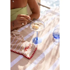 ByonChampagner-Schale 2er-Set Opacity blau