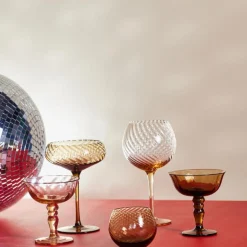 ByonChampagner-Schale 2er-Set Opacity braun