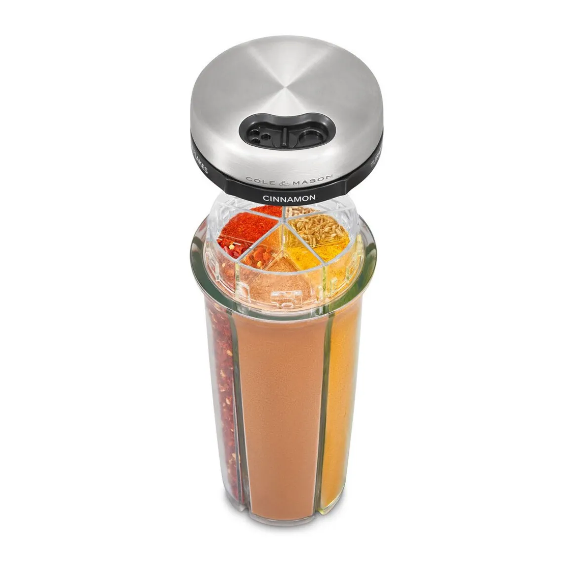 Cole & MasonGewürzstreuer 20 cm Saunderton klar