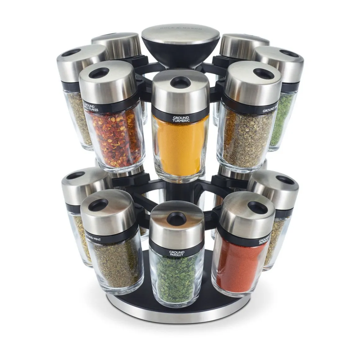 Cole & MasonKräuter- und Gewürzkarussell 17-tlg. Cambridge mehrfarbig