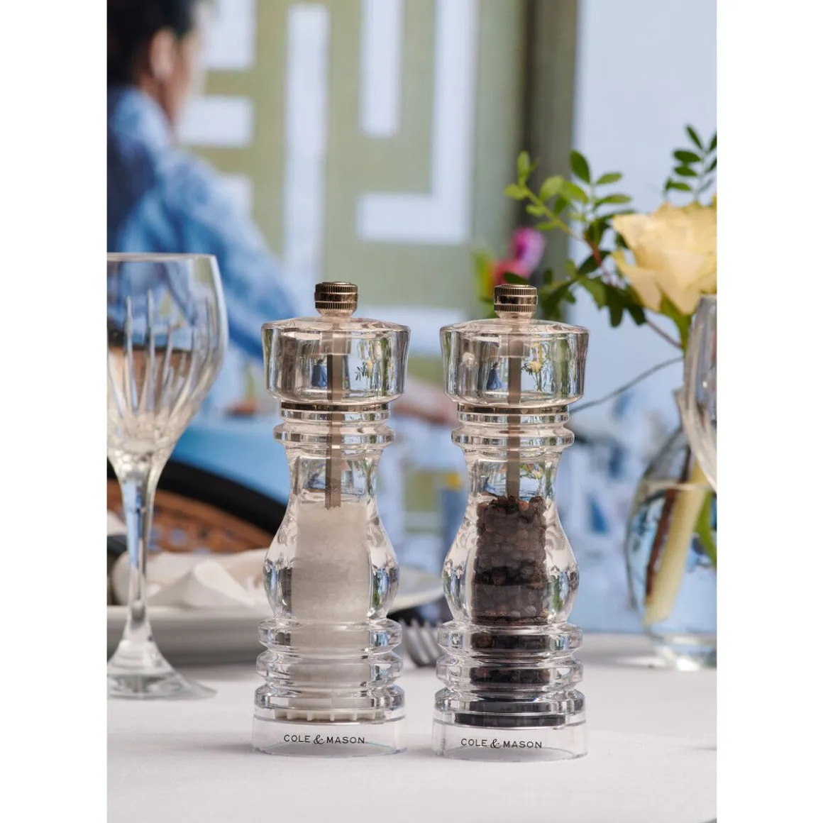 Cole & MasonPfeffermühle 18 cm London klar