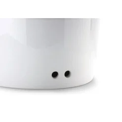 ContinentaBrottopf mit Holzdeckel 30x23x13 cm weiß