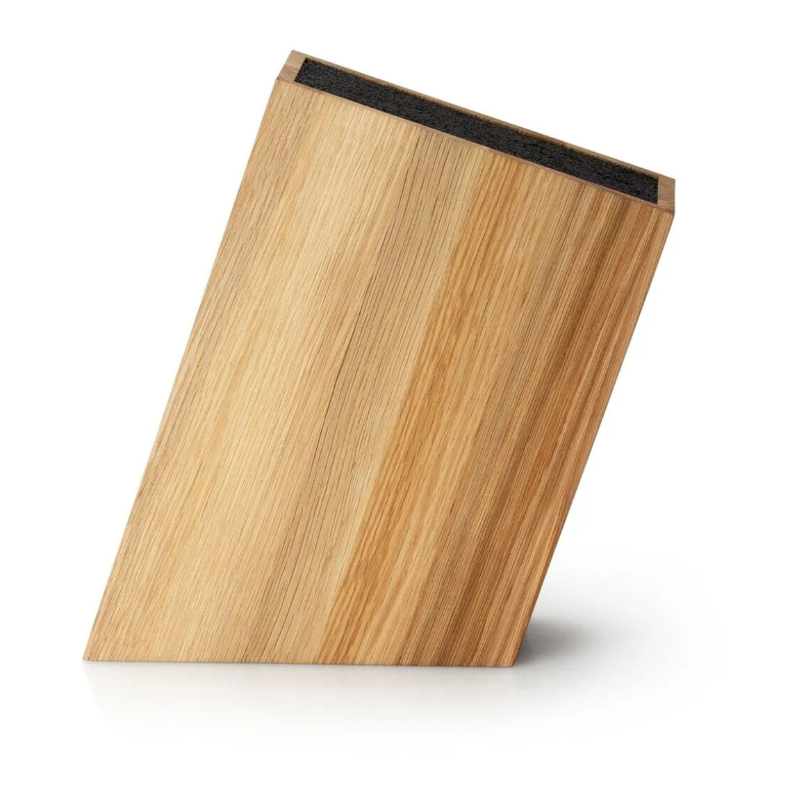 ContinentaMesserblock m. flex. Einsatz Eiche 28,5x8x19cm