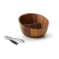 ContinentaNussschale mit Qualitätsknacker 19 cm Akazie