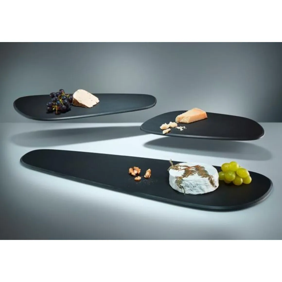 ContinentaSchneidebrett Duracore 27,5x15,9x0,9cm Pebble schwarz