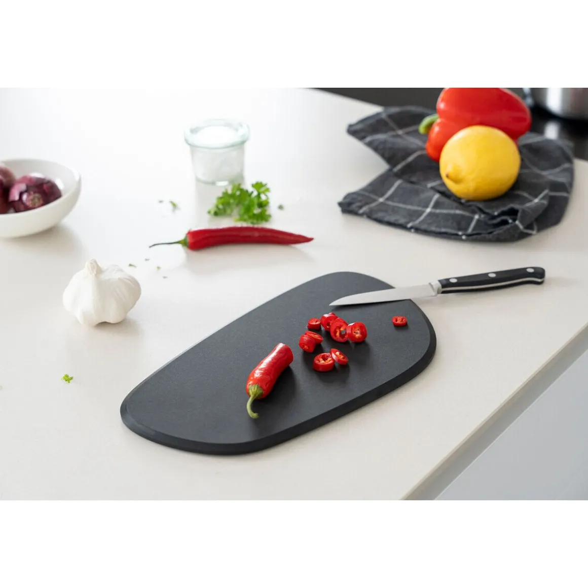 ContinentaSchneidebrett 31,8x17,8x0,9 cm Duracore schwarz