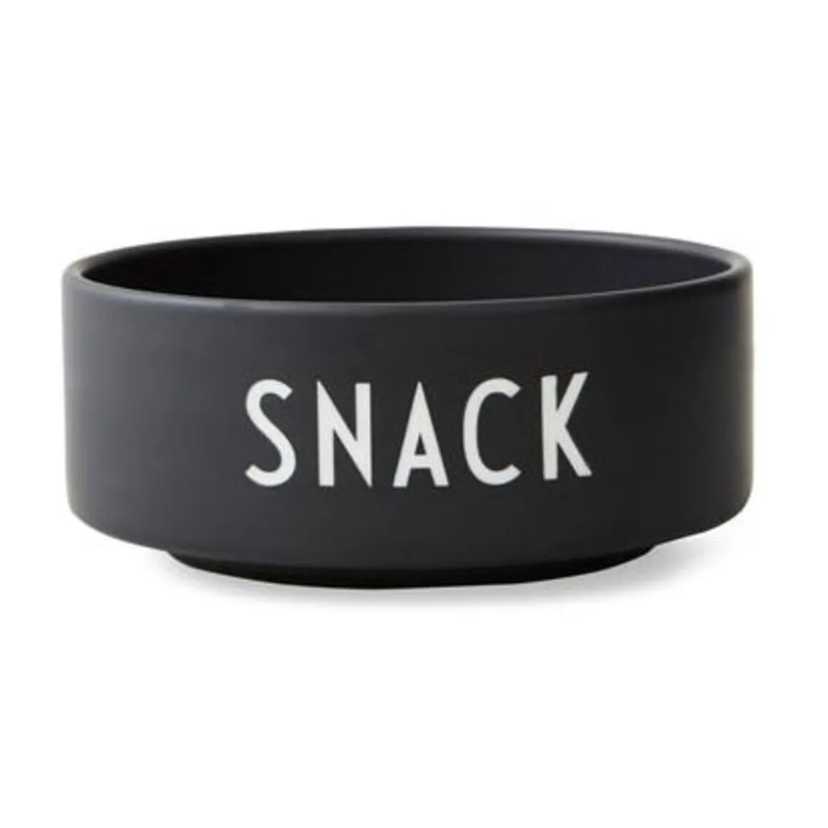 Design LettersSnackschüssel Snack 5 cm schwarz