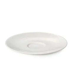 DibbernCafé au Lait Untertasse Fine Bone China Coupe weiß