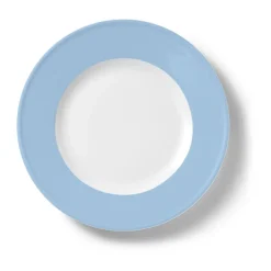 DibbernDessertteller 21 cm Solid Color Morgenblau