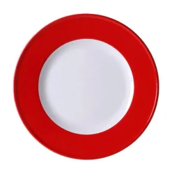 DibbernDessertteller 21 cm Solid Color Signalrot